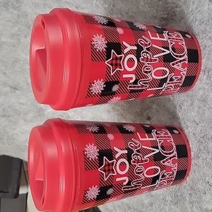 Eco Friendly Reusable Beverage Cups NEW, Set of 2